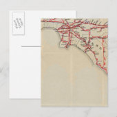 Ventura, Los Angeles, San Bernardino, Orange Postkarte (Vorne/Hinten)