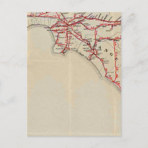 Ventura, Los Angeles, San Bernardino, Orange Postkarte