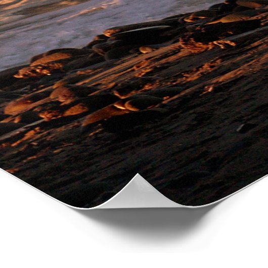 Ventura Pier - Sturm 2007 Poster (Ecke)