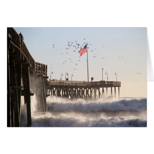 Ventura Pier Waves | El Nino (Vorderseite (Horizontal))