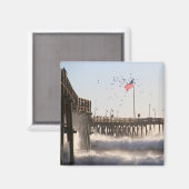 Ventura Pier Waves | El Nino Magnet (Vorderseite/Rückseite)