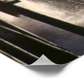 Ventura Pier Waves | El Nino Poster (Ecke)