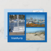 Ventura Shore Drei Foto Postkarte (Vorne/Hinten)