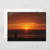 Ventura-Sonnenuntergang Postkarte (Vorne/Hinten)