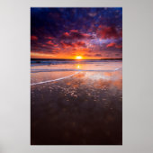 Ventura Staat Beach bei Sunset Poster (Vorne)