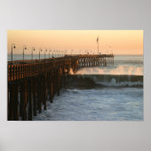 Ventura Storm Pier Poster (Vorne)