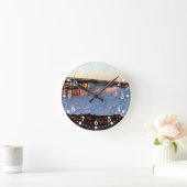 Ventura Storm Pier Runde Wanduhr (Zuhause)