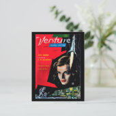 Venture - 1958,7_Pulp Art Postkarte (Stehend Vorderseite)