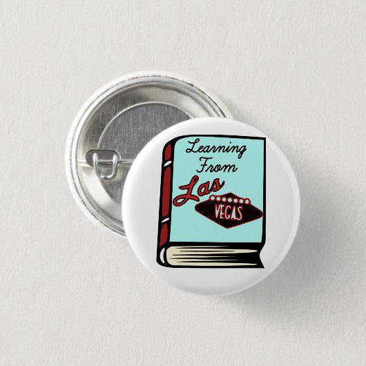 Venturi, das vom Las- Vegasbuch-Button lernt Button (Vorne & Hinten)