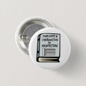 Venturikomplexitäts-u. -widerspruch-Buch-Knopf Button (Vorne & Hinten)