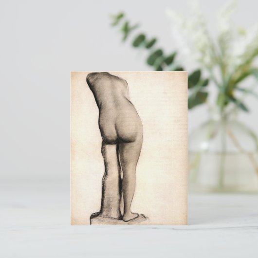 Venus (1886-87) Van Gogh Fine Art Postkarte (Stehend Vorderseite)