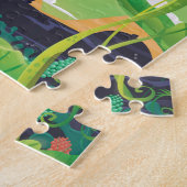 Venus Adventure wartet auf ein Reiseplakat Puzzle (Seite)