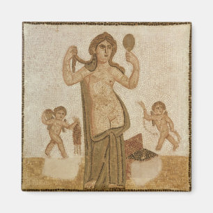 Venus an ihrer Toilette Magnet
