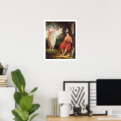 Venus and Anchises, 1826 Poster (Heimbüro)