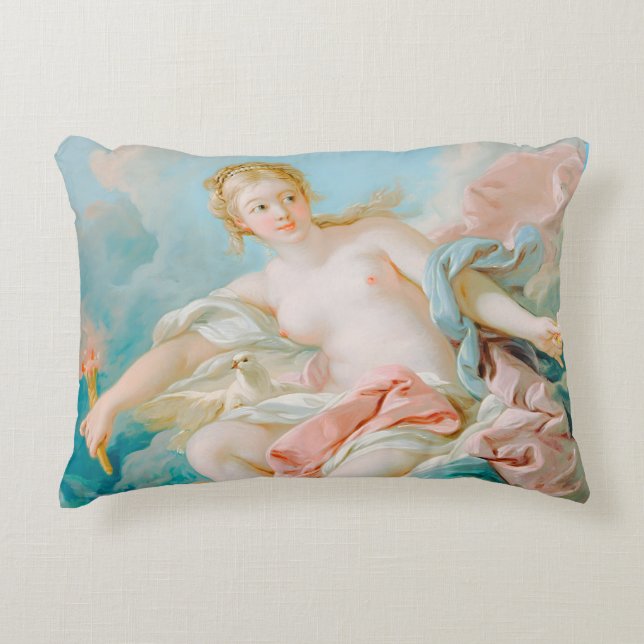 Venus auf den Waves von François Boucher Dekokissen (Vorderseite)