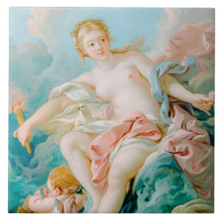 Venus auf den Waves von François Boucher Fliese