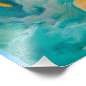 Venus auf den Waves von François Boucher Fotodruck (Ecke)