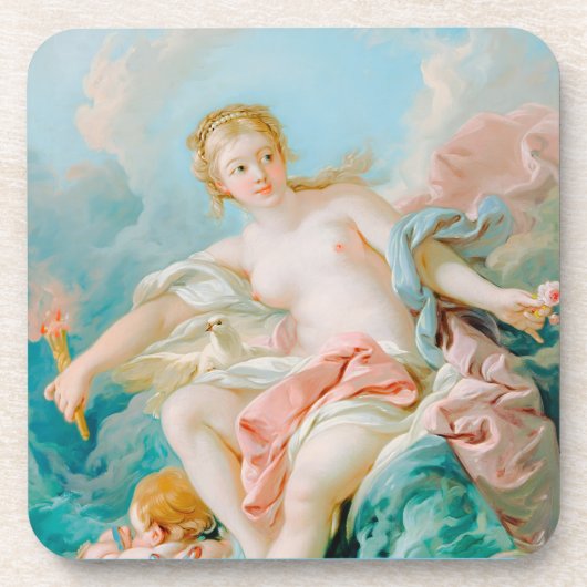 Venus auf den Waves von François Boucher Getränkeuntersetzer (Vorderseite)