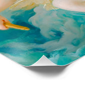 Venus auf den Waves von François Boucher Poster (Ecke)