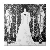 Venus between Terminal Gods by Aubrey Beardsley Fliese (Vorderseite)