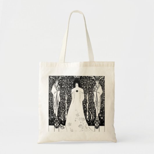 Venus between Terminal Gods by Aubrey Beardsley Tragetasche (Vorne)