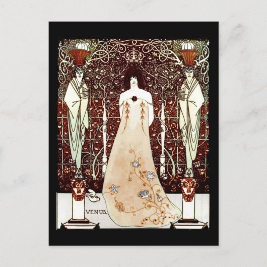 Venus between Terminal gods Postkarte (Vorderseite)