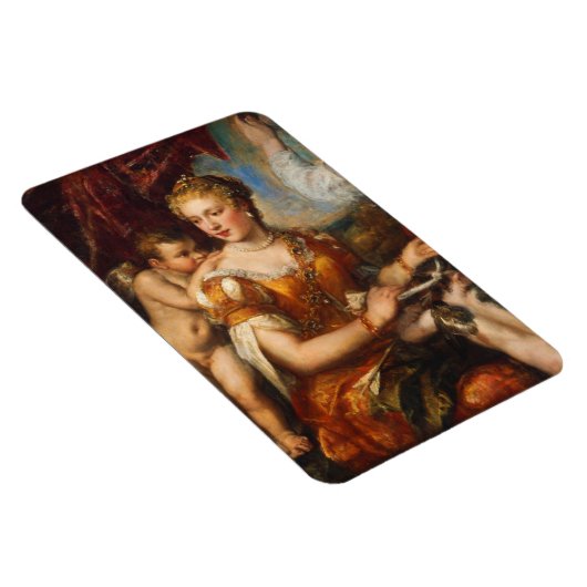 Venus Blindfaltung Cupid Foto Magnet (Rechte Seite)