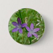 Venus Blioking Glass Wildblume Button (Vorderseite)