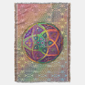 Venus-Blume der Liebe - feine Kunst - Decke (Vorderseite Vertikal)