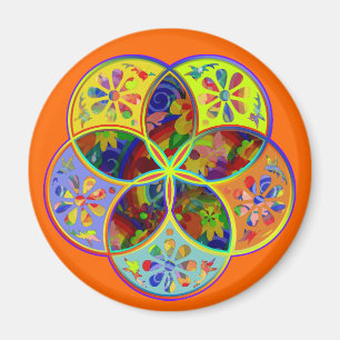 Venus Blume der Liebe fineART Flower Power Magnet