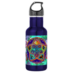 Venus Blume der Liebe fineART Flower Power / Quadr Trinkflasche