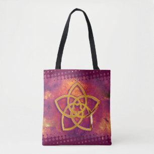 Venus Blume der Liebe - Gold - Punkte + Ihr Rücken Tasche