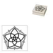 Venus-Blume der Liebe - Lotus 1 Gummistempel (Stempel)