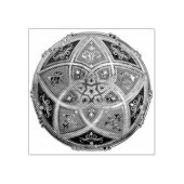 Venus-Blume der Liebe - orientalisches Antiquitäte Gummistempel (Prägung)