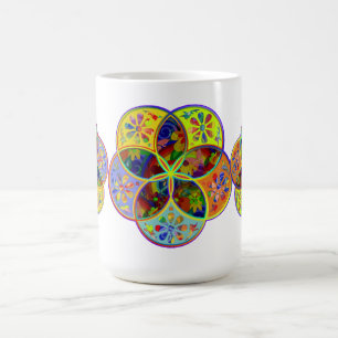 Venus Blume der Liebe schöne Künste Blume Power Kaffeetasse