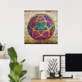 Venus Blume der Liebe schöne Künste Orientalisches Poster (Heimbüro)