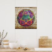 Venus Blume der Liebe schöne Künste Orientalisches Poster (Küche)