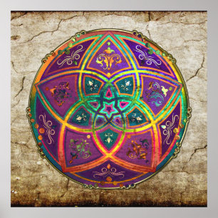 Venus Blume der Liebe schöne Künste Orientalisches Poster