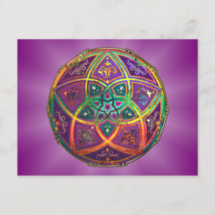 Venus Blume der Liebe schöne Künste Orientalisches Postkarte