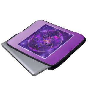 Venus Blume der Liebe schöne Künste Universe Laptopschutzhülle