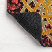 Venus Blume Duo - antikes Metall | Herzmuster Mousepad (Ecke)
