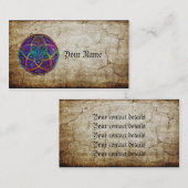 Venus-Blume Liebe-schöne Künste orientalischen Visitenkarte (Vorne/Hinten)