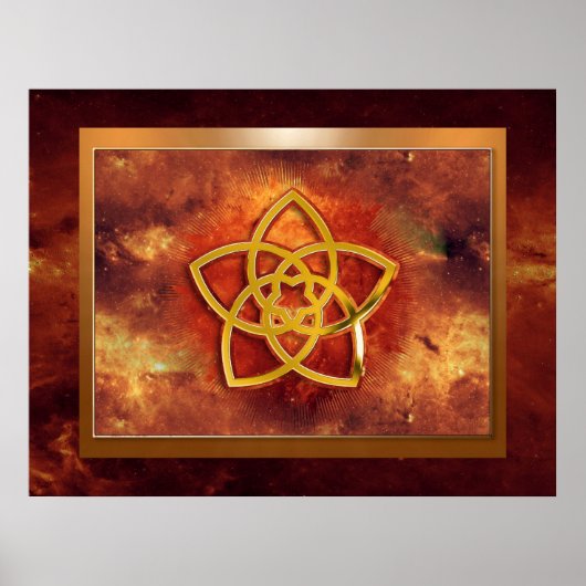 Venus-Blume Poster (Vorne)