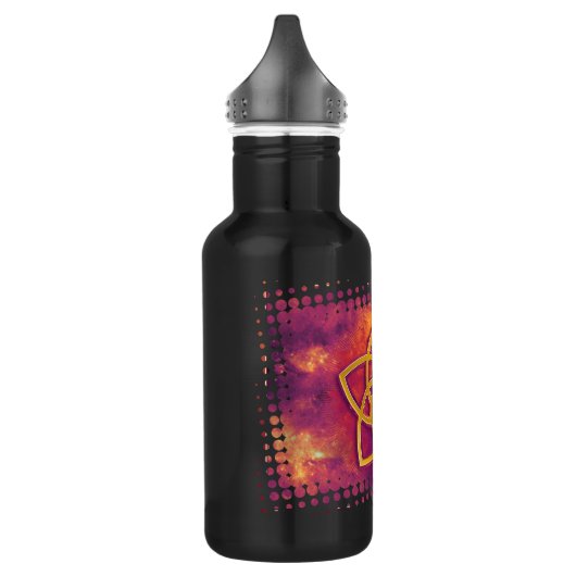 VENUS-BLUME / Venusblume GOLD UNIVERSUM Edelstahlflasche (Links)