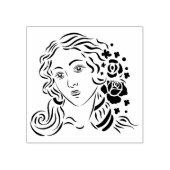 Venus - Briefmarke der Holzkunst Gummistempel (Prägung)
