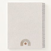 Venus + Calypso Spiral Notebook Notizblock (Rückseite)