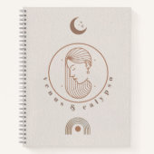Venus + Calypso Spiral Notebook Notizblock (Vorderseite)