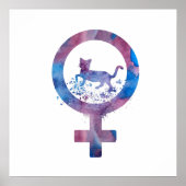 Venus Cat Poster (Vorne)