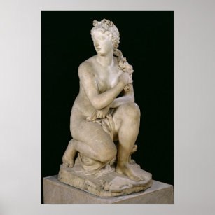 Venus Crouching, 1686 Poster