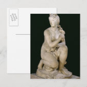 Venus Crouching, 1686 Postkarte (Vorne/Hinten)